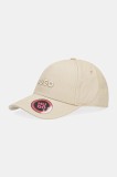 HUGO șapcă de baseball din bumbac culoarea negru, cu imprimeu, 50533410