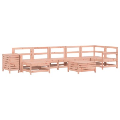 Set canapele gradina, 9 piese, lemn masiv brad douglas foto