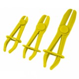 Set 3 clesti pentru furtun auto Topmaster Pro, pentru combustibil si racire