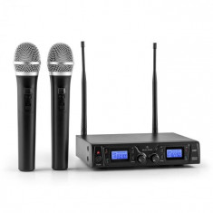 Malone Duett Pro V1, Set microfon fara fir UHF cu 2 canale, gama de 50 m foto