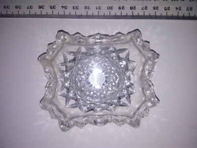 SCRUMIERA STICLA . CRISTAL foto