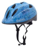 Casca Bicicleta Copii Awina Moon Albastra, Marime S (48-52cm), Usoara, Aerisita