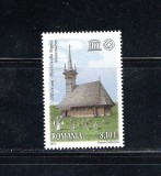 ROMANIA 2013 - BISERICA DE LEMN DIN SATUL ROGOZ , MNH - LP 2000, Nestampilat