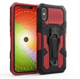 Husa Armour pentru iPhone 12 Pro Max + Cablu de date cadou, Rosu