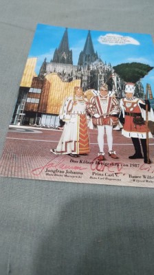 FOTO TIP CARTE POSTALA CU AUTOGRAFE foto