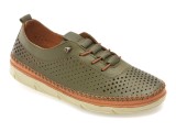 Cumpara ieftin Pantofi GRYXX kaki, PM2311, din piele naturala