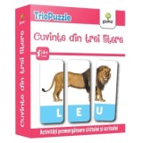 Carte TrioPuzzle Cuvinte din Trei Litere - Carti Copii Povesti