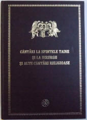 CANTARI LA SFINTELE TAINE SI LA IERURGII SI ALTE CANTARI RELIGIOASE de PR.PROF. DR. NICU MOLDOVEANU , 2002 foto