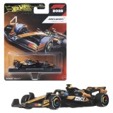 HOT WHEELS PREMIUM REAL RIDERS FORMULA 1 2024 MASINUTA METALICA MCLAREN FORMULA 1 TEAM SCARA 1 LA 64