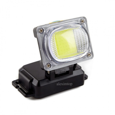 Lanterna de cap led, rosu, 1LED COB, 5W, baterii tip AAA, ZB-6658 foto