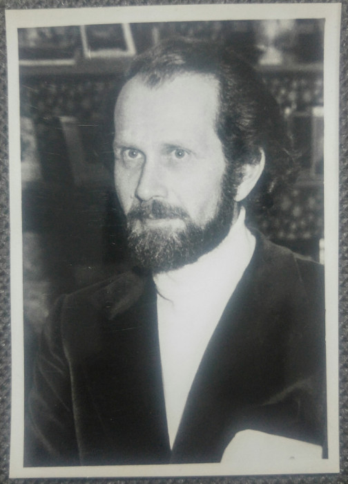 Portretul scriitorului Toma George Maiorescu/ fotografie originala C. Mierlescu