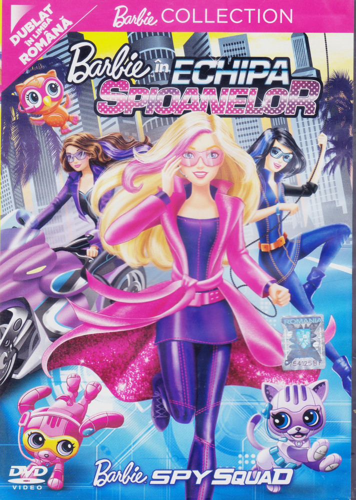 DVD animatie: Barbie in echipa spioanelor ( dublat in lb.romana ) | arhiva  Okazii.ro