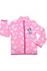 Hanorac din polar pentru fetite Disney Minnie Mouse PH1471R, Roz foto