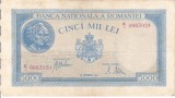 Bancnota Romania 5000 Lei, 28 Septembrie 1943, VF, Numismatica