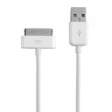 Cablu Date si Incarcare USB-A - A30 pini OEM, 10W, 1m, Alb, Universal