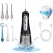 Irigator Oral Profesional pentru Dus Bucal, Sofia CONCEPT&reg;, 6 Trepte, IPX7, 2000mAh, 320 ML, Black Diamond