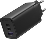 INCARCATOR retea Vention 65W, 2 x USB Type-C, 1 x USB, 5V/3A, PD 3.0, QC 3.0, QC 4.0, negru, &quot;FERB0-EU&quot; (timbru verde 0.18 lei) - 6922794782037