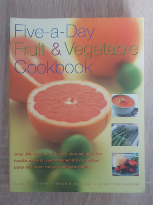 Five-a-Day Fruit &amp;amp; Vegetable Cookbook - Kate Whiteman, Maggie Mayhew foto