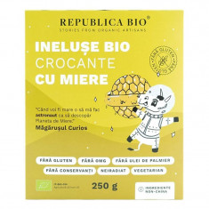 Ineluse Crocante cu Miere Fara Gluten Bio 250 grame Republica Bio