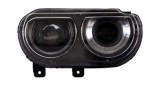 Set faruri Dodge Challenger, 02.2014, montare fata, stanga+dreapta, indicator dinamic; cu DRL LED, lumini de zi; D2H+D2S+H7+LED; manual; fara