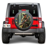 Sticker Auto &quot;Roata de Rezerva&quot; rezistenta la intemperii si raze UV, diametru 55 cm, Cod: AVX-RR19 FAVLine Selection, Oem