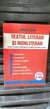 TEXTUL LITERAR SI NONLITERAR CLASELE V-VIII REPERE PENTRU ABORDAREA TEXTULUI LA PRIMA VEDERE EDITURA ELECTUS