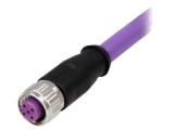 Conector M12 4 pini mamă HARTING B-Profibus cod 21348900486100