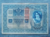 1000 Kronen 1902 Austria cu supratipar / 1.000 / Seria 35797