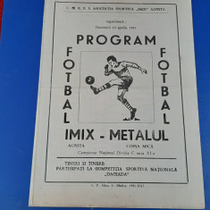 program IMIX Agnita - Metalul copsa Mica