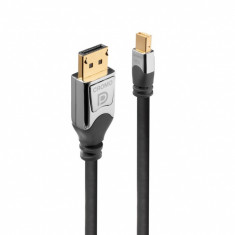 Cablu Mini Displayport la Displayport CROMO T-T v1.2 0.5m, Lindy L36310