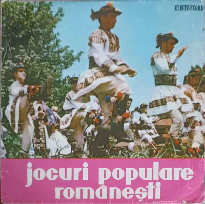 Disc vinil, LP. JOCURI POPULARE ROMANESTI-ORCHESTRA TRANDAFIR DE LA MOLDOVA DIN BARLAD foto