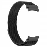 Cumpara ieftin Curea milanese loop, compatibila Samsung Galaxy Watch 4 Classic, 42mm, VD Very Dream&reg;, Quick Release, Oil Black