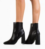 Cumpara ieftin Botine dama Rowan Negre