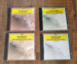 Lot 4 CD Anton Bruckner simfoniile 2, 4, 6, 7 , CD clasica, Berliner Philharmon