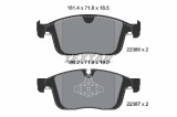 TEXTAR 2238601 Q+ set placute frana,frana disc