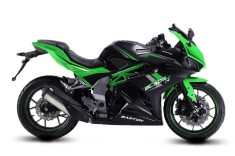 Motocicleta Barton Blade-R 125cc, culoare negru/verde Cod Produs: MX_NEW MXBARTONR125NV