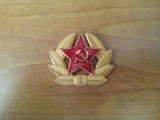 Cuc Militar Insemn Insigna Coifura Cascheta Comunista Sovietica URSS,T.GRATUIT