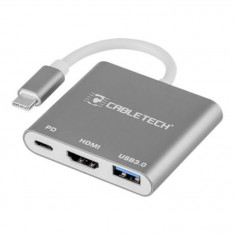 Cablu USB 3.0 Tip C - USB 3.0 / HDMI/ USB TIP C PD Cabletech