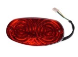 Stop Spate ATV 200cc BAY15D 12V 21/5W, Carcasa Plastic, Mufa 3 Pini