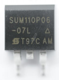 SUM110P06 TRANZISTOR SUM110P06-07L-E3 VISHAY