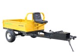 ProGARDEN Alpine RM500T Remorca cu tractiune 500kg, 1 osie, prindere bolt pentru motocultor, roti 19x7-8 ProAdvanced PowerfulTools
