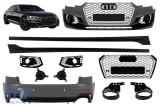 Kit caroserie stil RS potrivit pentru Audi A4 B9 sedan 2016-2020 Performance AutoTuning