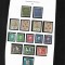 Germania 1959 foaie album cu 15 timbre