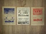 Cumpara ieftin FOTBAL DINAMO BUCURESTI, PROGRAME MECI DE FOTBAL, CCA 1980-1990 *** ATENTIE: PRET PENTRU UN SINGUR PROGRAM !