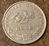 C50 - Moneda foarte veche - Croatia - 2 kune - 2005
