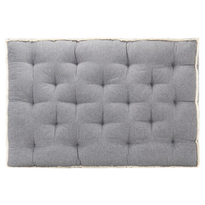 vidaXL Pernă pentru canapea din paleți, antracit, 120 x 80 x 10 cm 314797