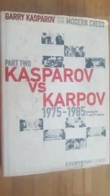 Kasparov vs Karpov 1975-1985- Garry Kasparov foto