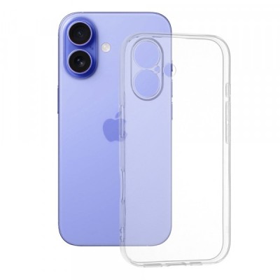 Husa pentru Apple iPhone 16, Techsuit, Clear, Transparenta foto