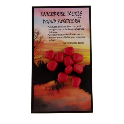 Porumb Artificial Enterprise Tackle Pop-Up Sweetcorn - Red/Strawberry foto