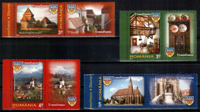 Romania 2013, LP 1971 b, Descoperiti RO - Transilvania, seria cu viniete, MNH! foto